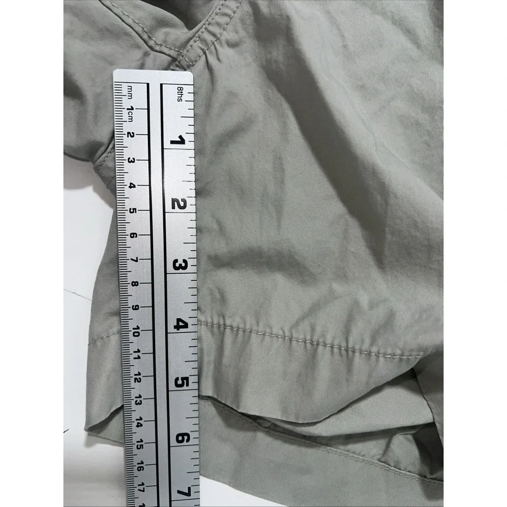Daniel Cremieux Men's Shorts Drawstring Flat Front‎ Bermuda Cotton Khaki Sz. 42